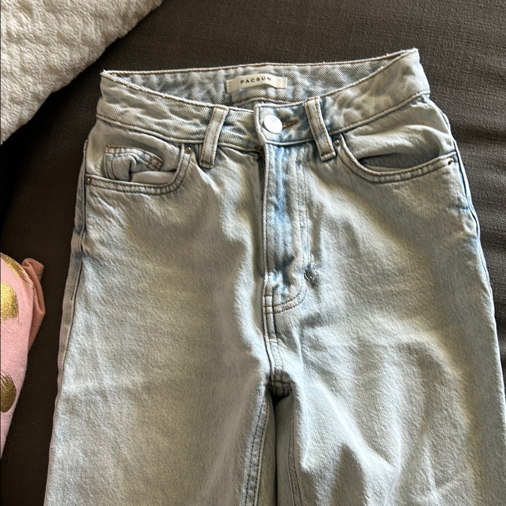PacSun Sky Blue High Rise Women's 90’s boyfriend size 22 jeans